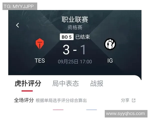 赛后复盘：IG与TES的耐力较量与战术深度分析